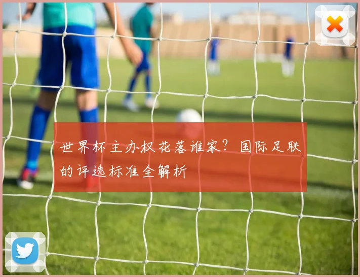 世界杯主办权花落谁家?国际足联的评选标准全解析