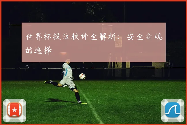 世界杯投注软件全解析：安全合规的选择