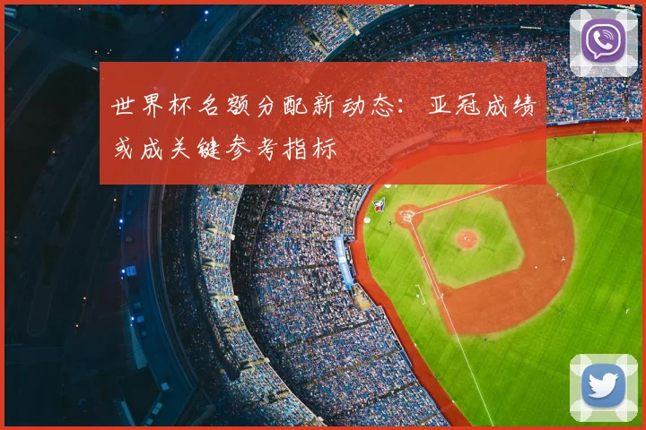 世界杯名额分配新动态：亚冠成绩或成关键参考指标